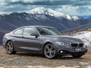 Картинка автомобили bmw 428i au-spec sport line coupе темный 2013г f32