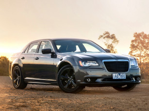 обоя автомобили, chrysler, темный, 2013г, au-spec, 300s