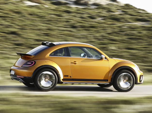 Обои картинки фото автомобили, volkswagen, 2014г, concept, dune, beetle
