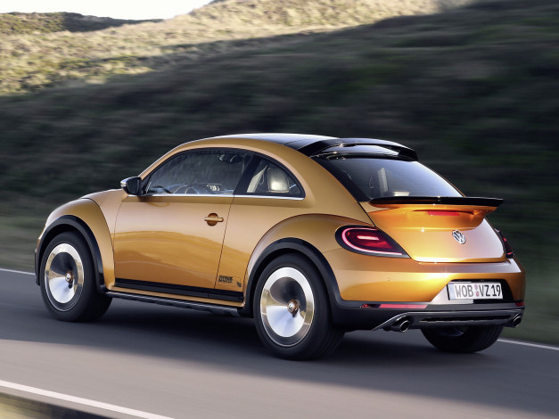 Обои картинки фото автомобили, volkswagen, concept, dune, beetle, 2014г