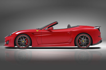 Картинка автомобили ferrari красный rosso novitec california t 2015г n-largo