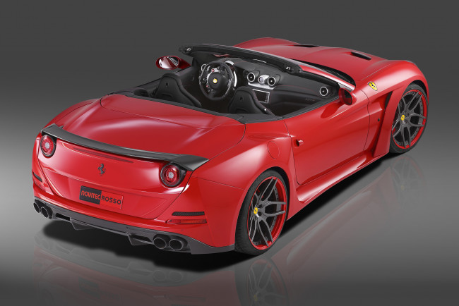 Обои картинки фото автомобили, ferrari, красный, rosso, novitec, n-largo, 2015г, california, t