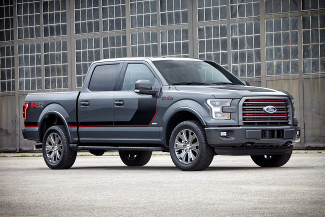 Обои картинки фото автомобили, ford, package, apperance, lariat, f-150, 2016, г