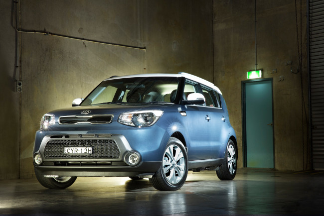 Обои картинки фото автомобили, kia, 2014г, au-spec, soul