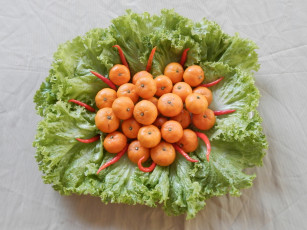 Картинка еда фрукты+и+овощи+вместе цитрусы зелень