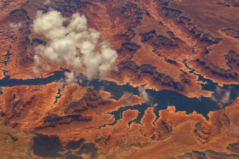 Картинка природа другое облака земля небо вид сверху текстура