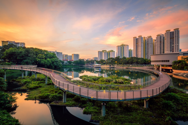 Обои картинки фото singapore city, города, сингапур , сингапур, простор