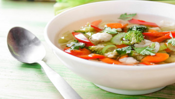 Картинка еда первые+блюда овощной суп