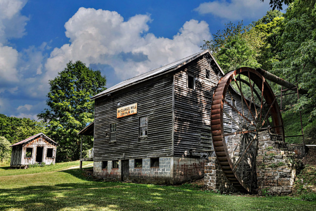 Обои картинки фото mcclungs mill, west virginia, разное, мельницы, mcclungs, mill, west, virginia