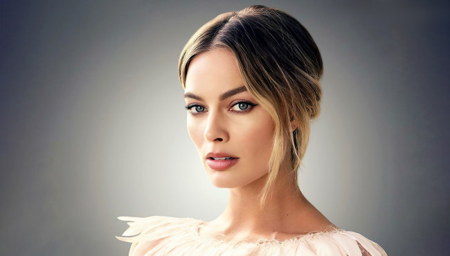 Обои картинки фото девушки, margot robbie, актриса, блондинка, лицо