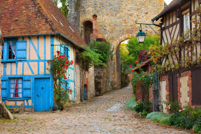 Обои картинки фото gerberoy, france, города, - улицы,  площади,  набережные