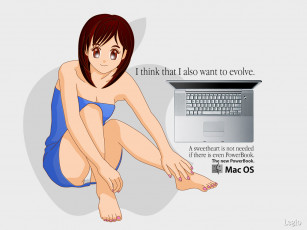 обоя компьютеры, mac, os