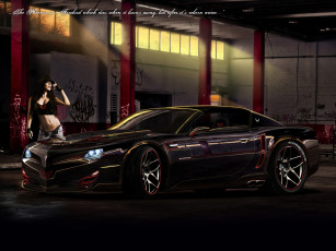 Картинка firebird автомобили авто девушками