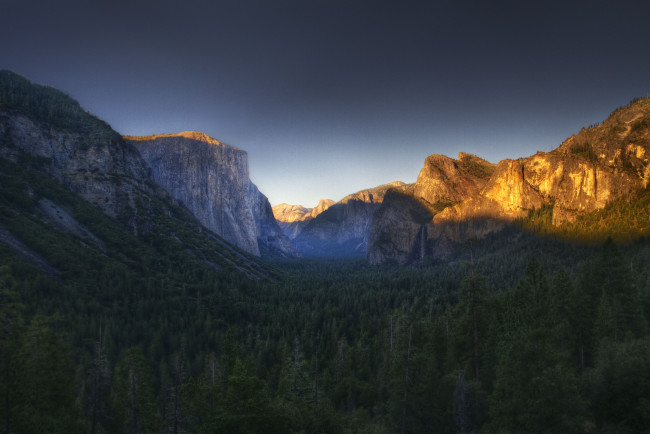 Обои картинки фото природа, горы, yosemite