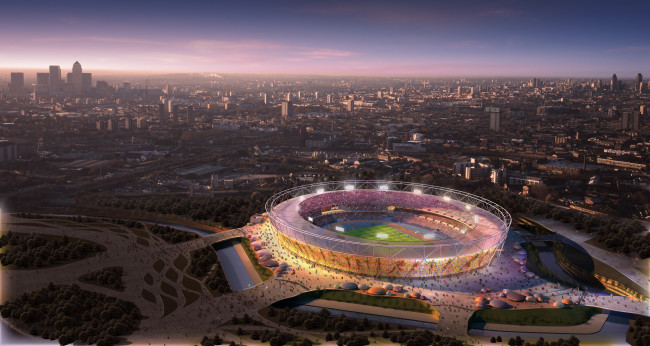 Обои картинки фото спорт, стадионы, олимпийский, стадион, лондон