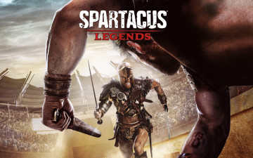 обоя spartacus, legends, видео, игры, меч, шлем, доспехи
