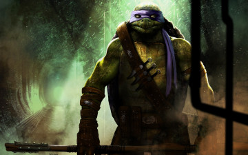 Картинка видео игры teenage mutant ninja turtles out of the shadows черепаха
