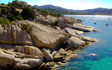 Картинка природа побережье море берег камни