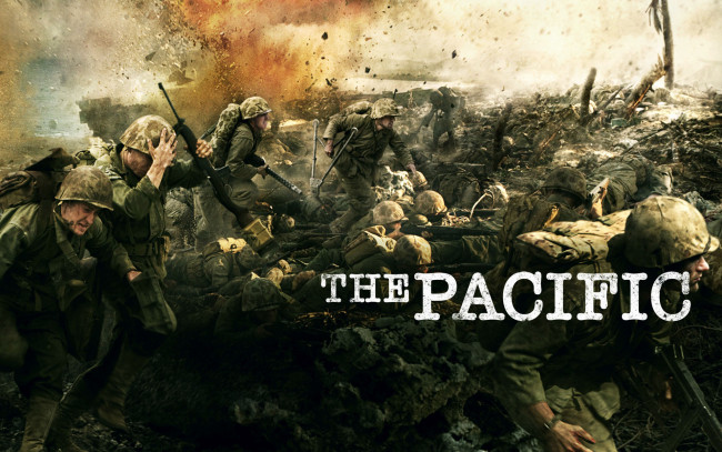 Обои картинки фото кино фильмы, the pacific, the, pacific, сериал, история, вторая, мировая, война
