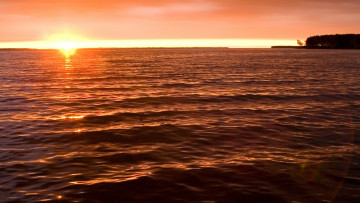 Картинка природа моря океаны море солнце закат