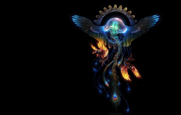 Картинка фэнтези существа abyssal phoenix