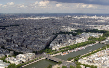 Картинка sight from the eiffel города париж франция