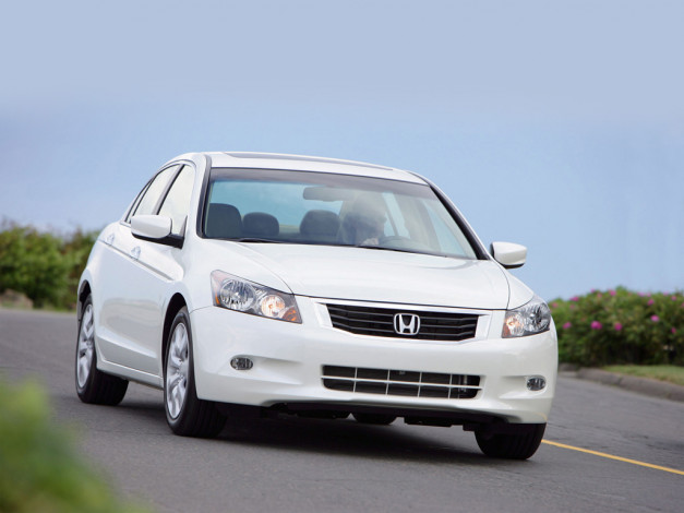 Обои картинки фото 2008, honda, accord, автомобили