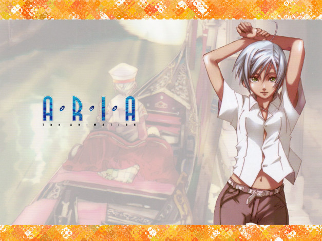 Обои картинки фото аниме, aria