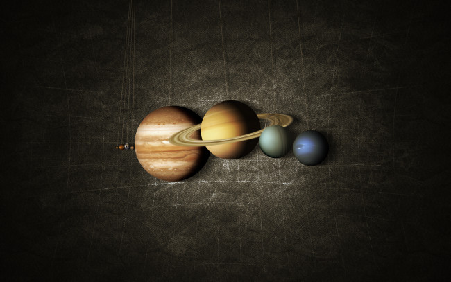 Обои картинки фото космос, арт, венера, земля, марс, юпитер, сатурн, уран, нептун, меркурий