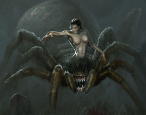 Картинка фэнтези существа паук монстр