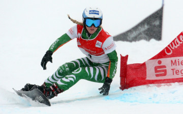 Картинка amelie kober спорт сноуборд слалом