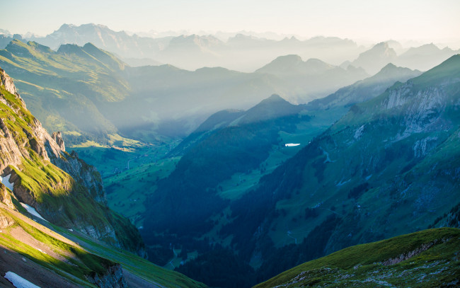 Обои картинки фото rotstein, switzerland, природа, горы, долина, швейцария