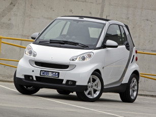 обоя автомобили, smart, светлый, fortwo, a451, au-spec, cabrio, pulse