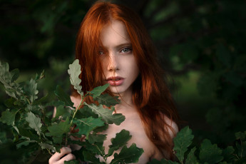 обоя девушки, -unsort , лица,  портреты, eve, was, redhead, георгий, Чернядьев, веснушки, прелесть, рыжеволосая, катюша, катя, екатерина, Ясногородская