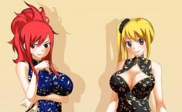 Картинка аниме fairy+tail llucy by sharknex01 erza mahou