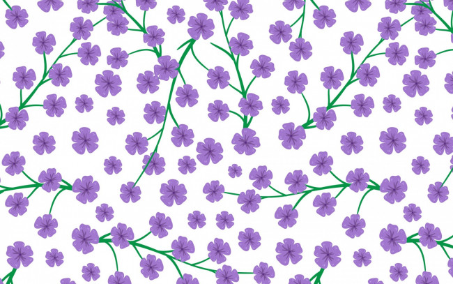 Обои картинки фото векторная графика, цветы , flowers, цветы, purple, pattern, background, white