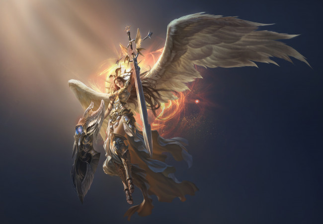 Обои картинки фото видео игры, league of angels, ангел