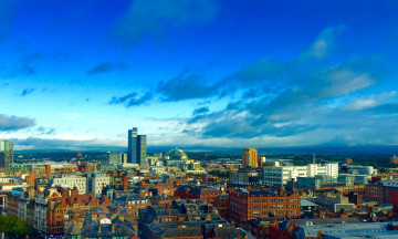 Картинка manchester england города -+панорамы