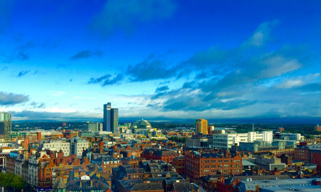 Обои картинки фото manchester, england, города, - панорамы