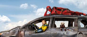 Картинка deadpool+&+wolverine++ +2024+ кино+фильмы deadpool+&+wolverine peggy дэдпул и росомаха hugh jackman 2024 movies фантастика боевик комедия