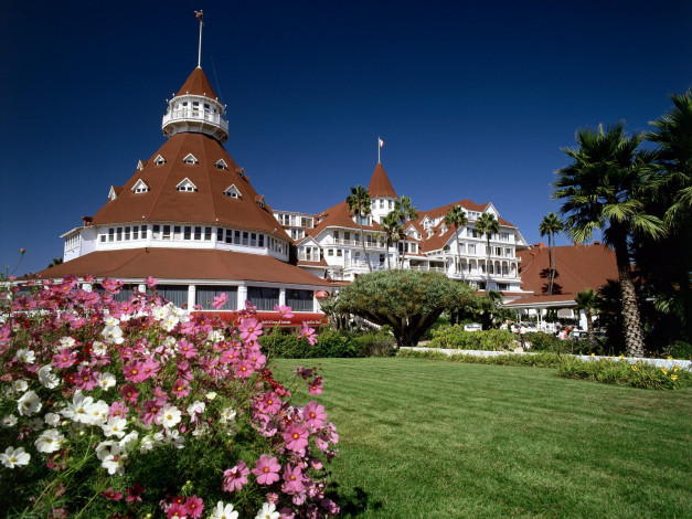 Обои картинки фото hotel, del, coronado, san, diego, california, города