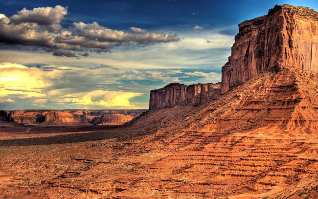 Обои картинки фото outstanding, desert, mesas, природа, пустыни, пустыня, скалы