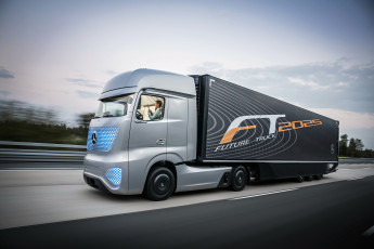 обоя автомобили, mercedes trucks, 2014г, 2025, truck, future, mercedes-, benz