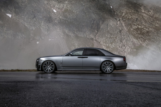 Обои картинки фото автомобили, rolls-royce, spofec, 2014г, ghost