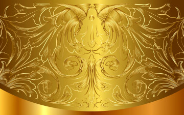 Картинка векторная+графика другое+ other фон орнамент узор vector background золото vintage gradient golden