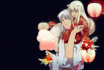 обоя аниме, inuyasha, инуяша