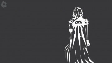 Картинка аниме +gray-man силуэт