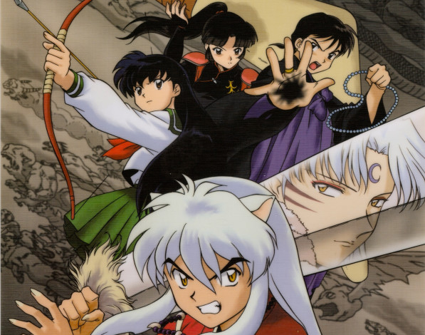 Обои картинки фото аниме, inuyasha, инуяша