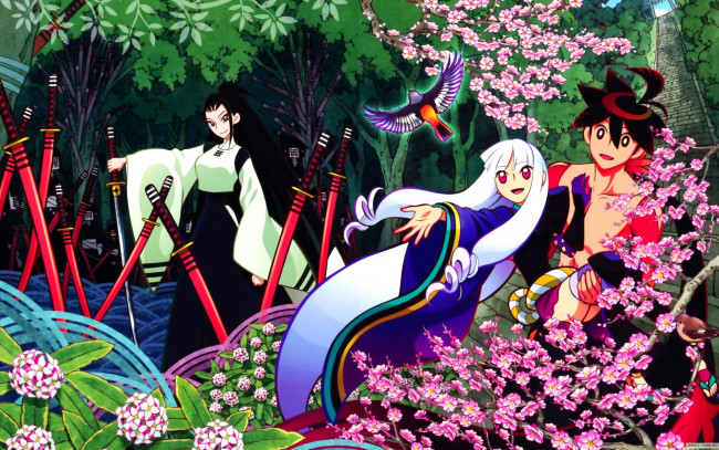 Обои картинки фото аниме, katanagatari