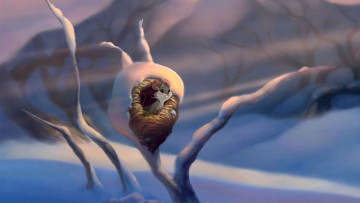 Картинка мультфильмы bambi+2 мышь гнездо зима